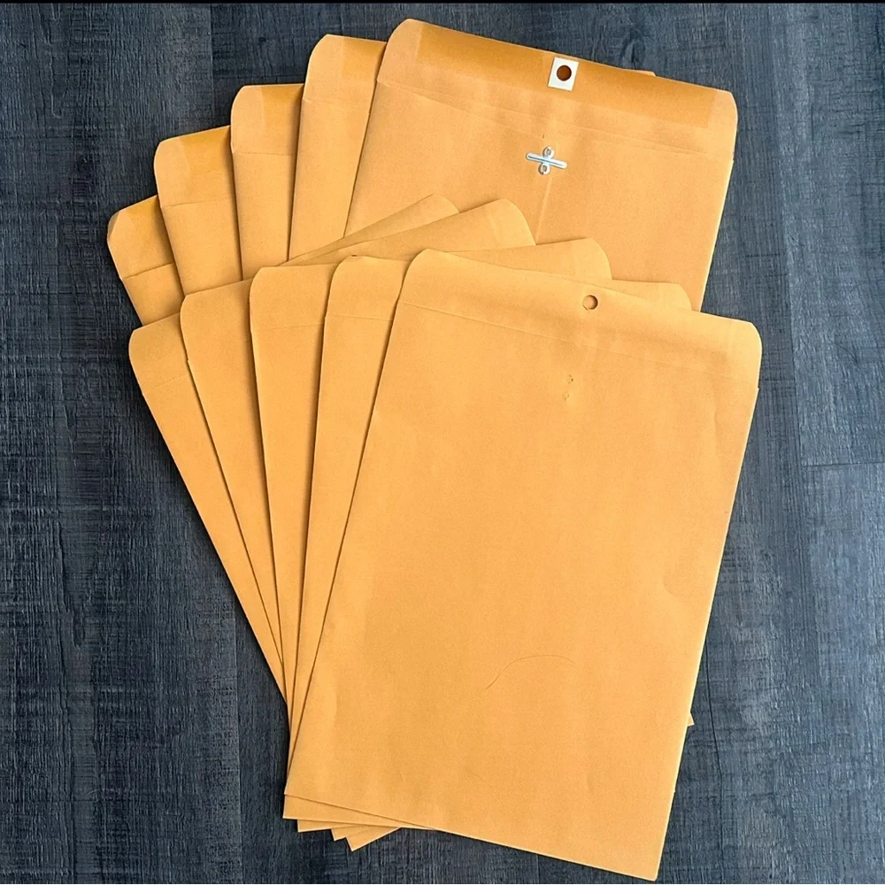 💞 New 10-Pack of 9” x 12” Kraft Mailer Shipping Envelopes